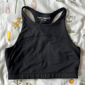 OV TechSweat Crop in Black ▪️